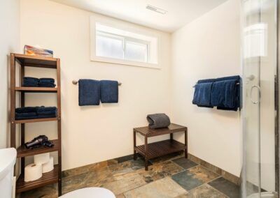 Bathroom, view 2 - Cougar Street Vacation Rental in Banff